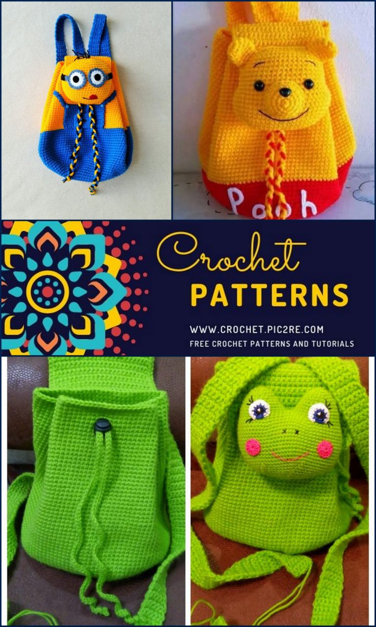 Amigurumi Backpack Free Crochet Pattern