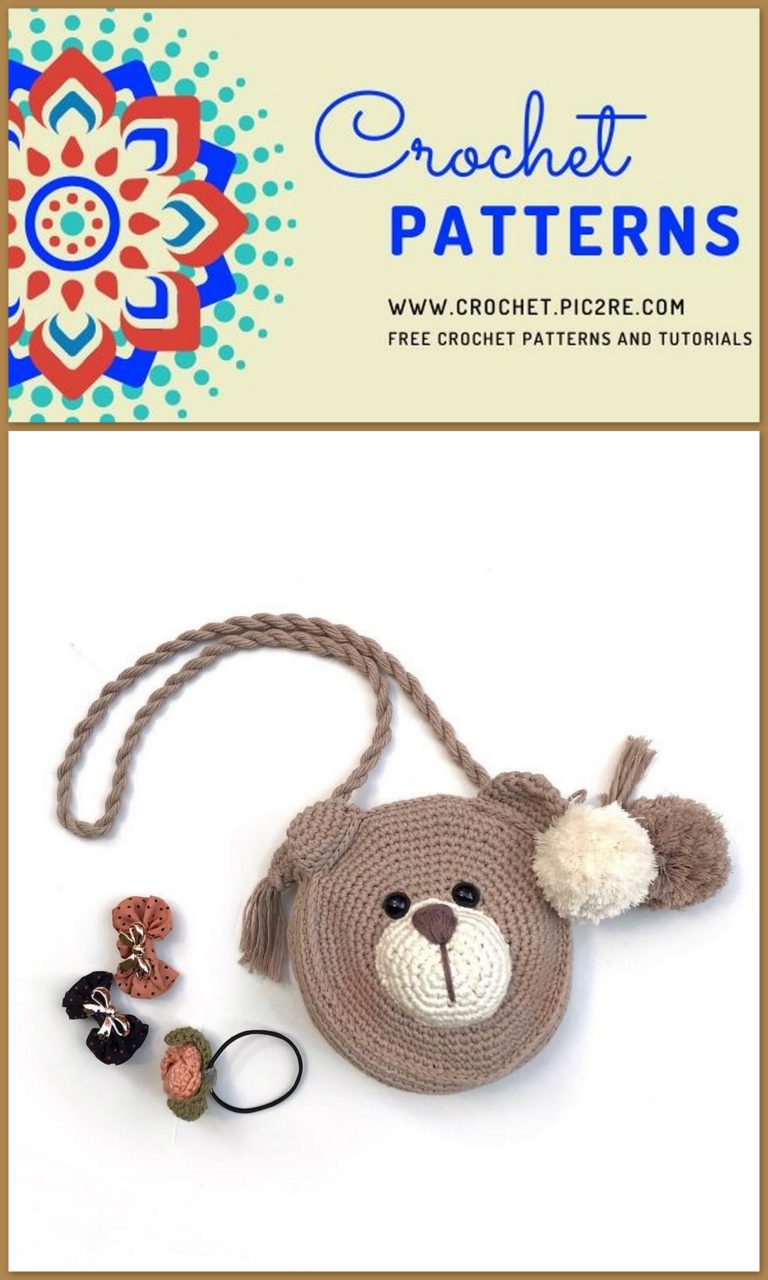 Amigurumi Tedy Bear Bag Free Crochet Pattern