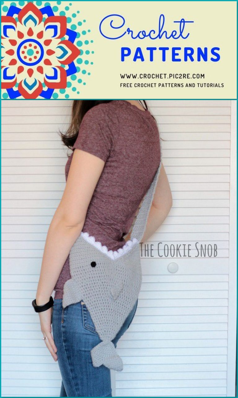 Crochet Bag Shark Free Pattern