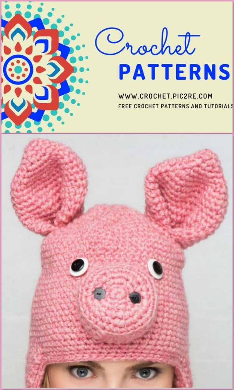 Amigurumi Pig Beret Free Crochet Pattern