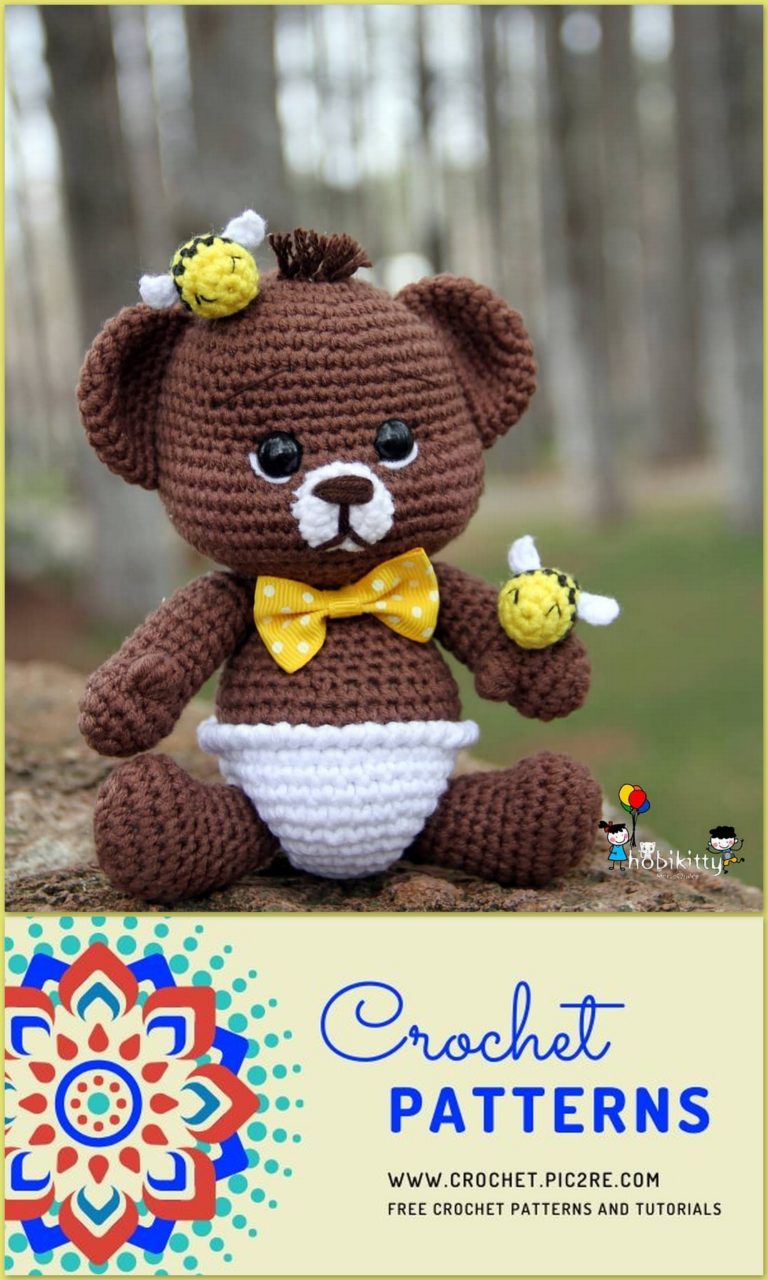 Amigurumi Baby Bear Free Crochet Pattern