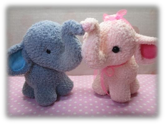 Amigurumi Plush Elephants Free Crochet Pattern