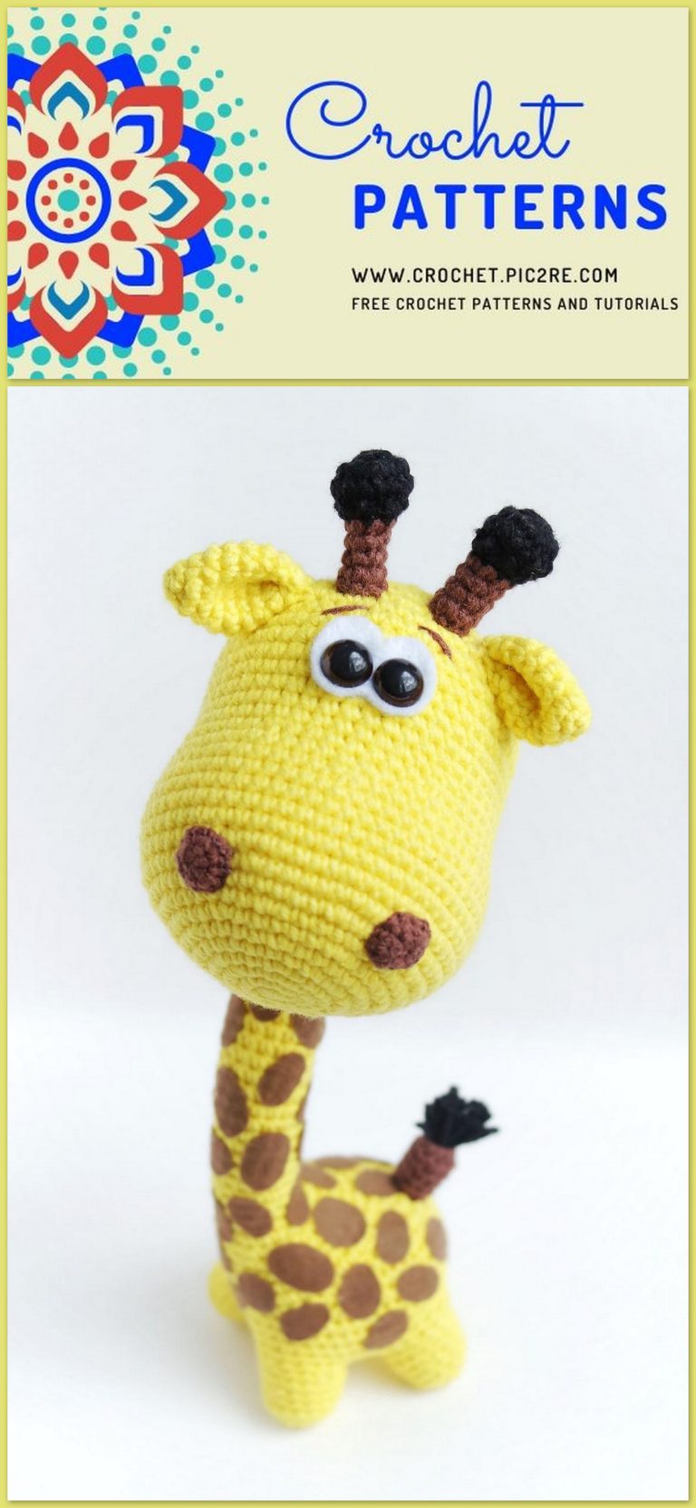 Amigurumi Giraffe Free Crochet Pattern