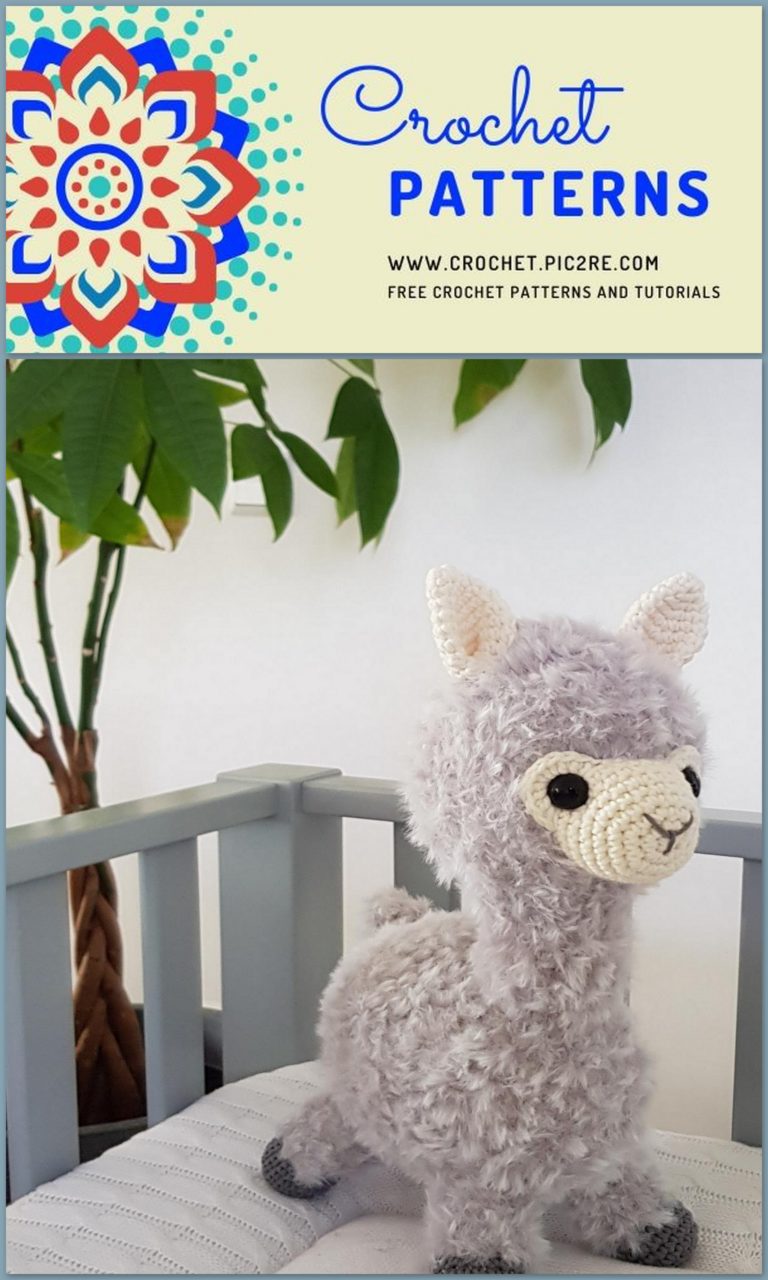 Amigurumi Plush Llama Free Crochet Pattern