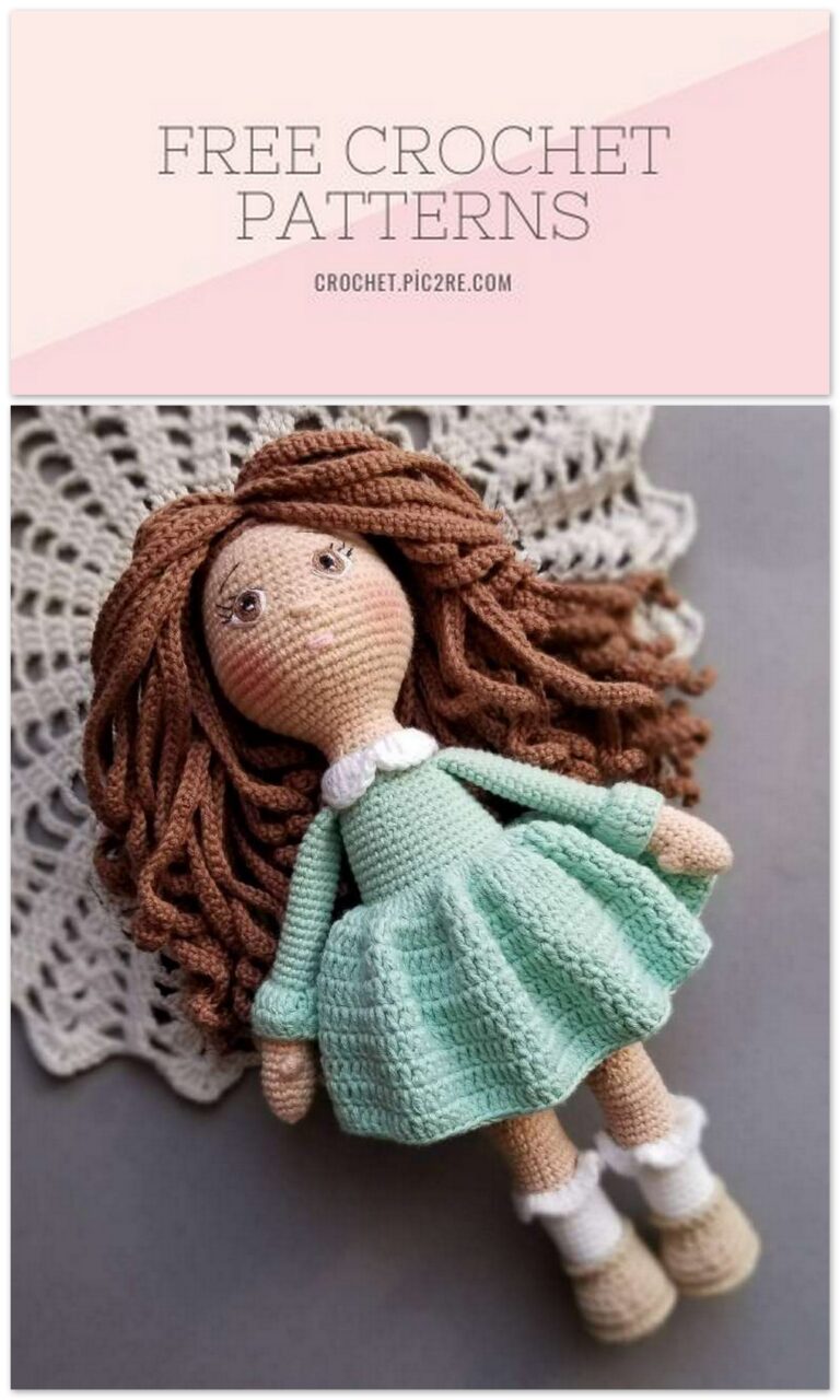 Amigurumi Anyutka Doll Free Crochet Pattern