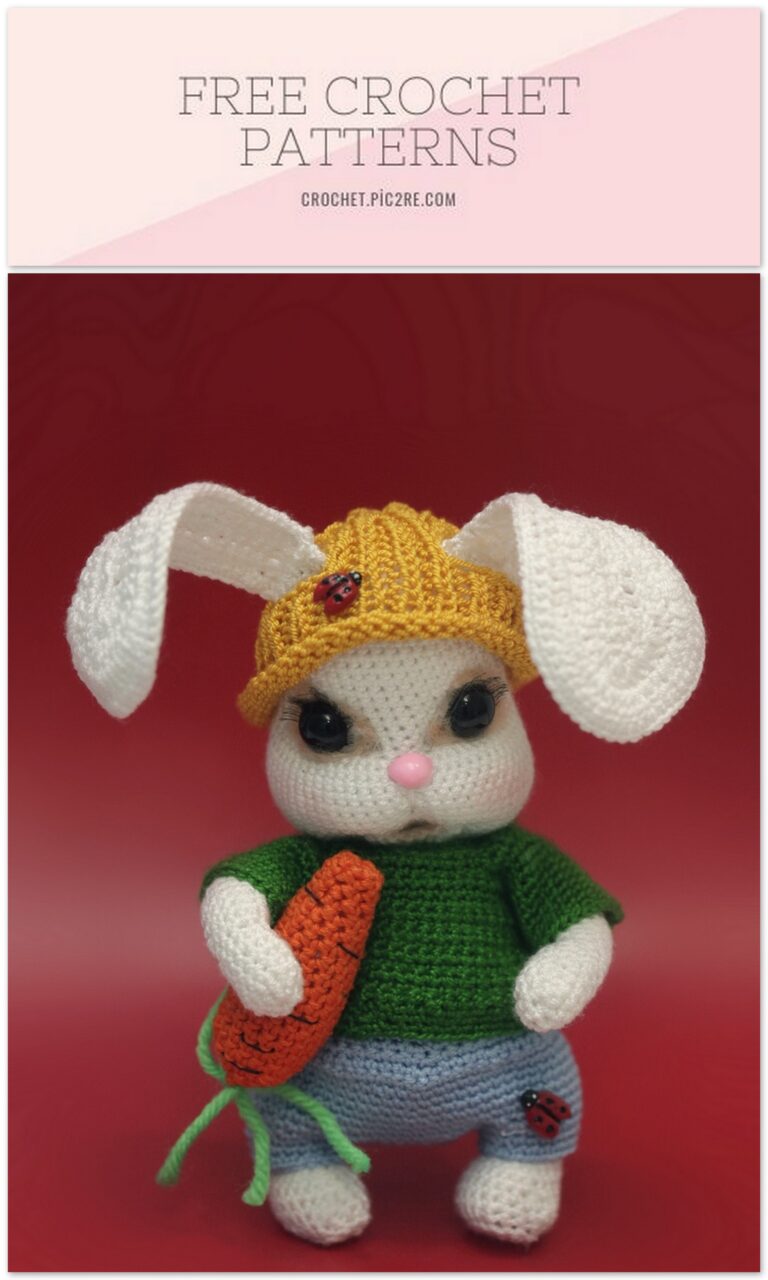 Amigurumi Bunny With Carrot Free Pattern