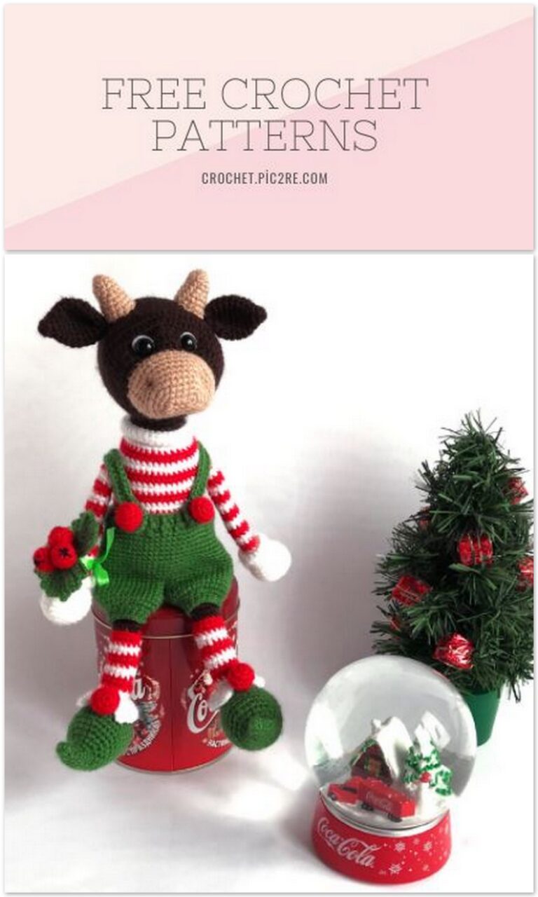 Amigurumi Elf Bull Free Crochet Pattern