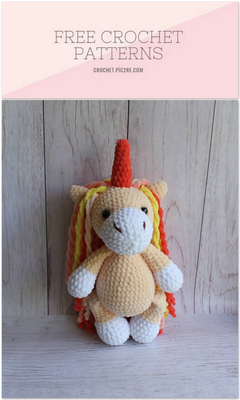 Amigurumi Velvet Unicorn Free Crochet Pattern