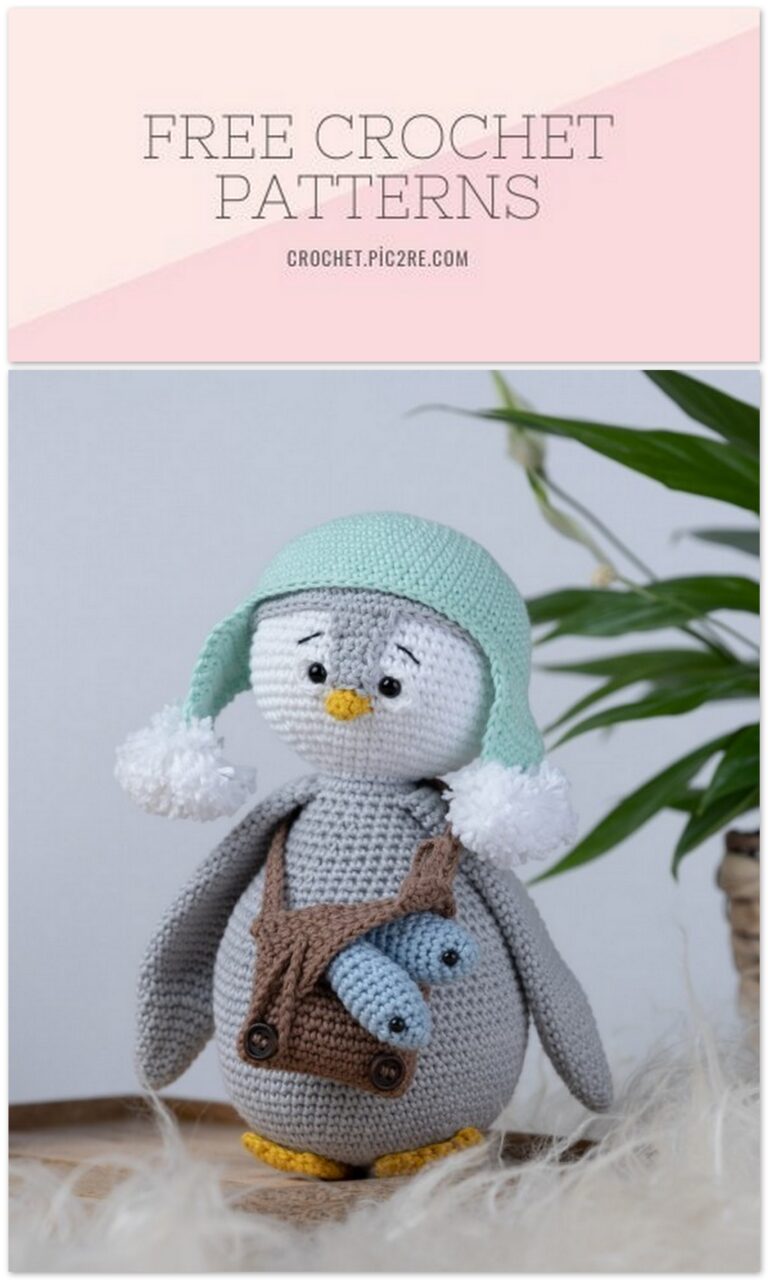 Amigurumi Penguin Pong Free Crochet Pattern