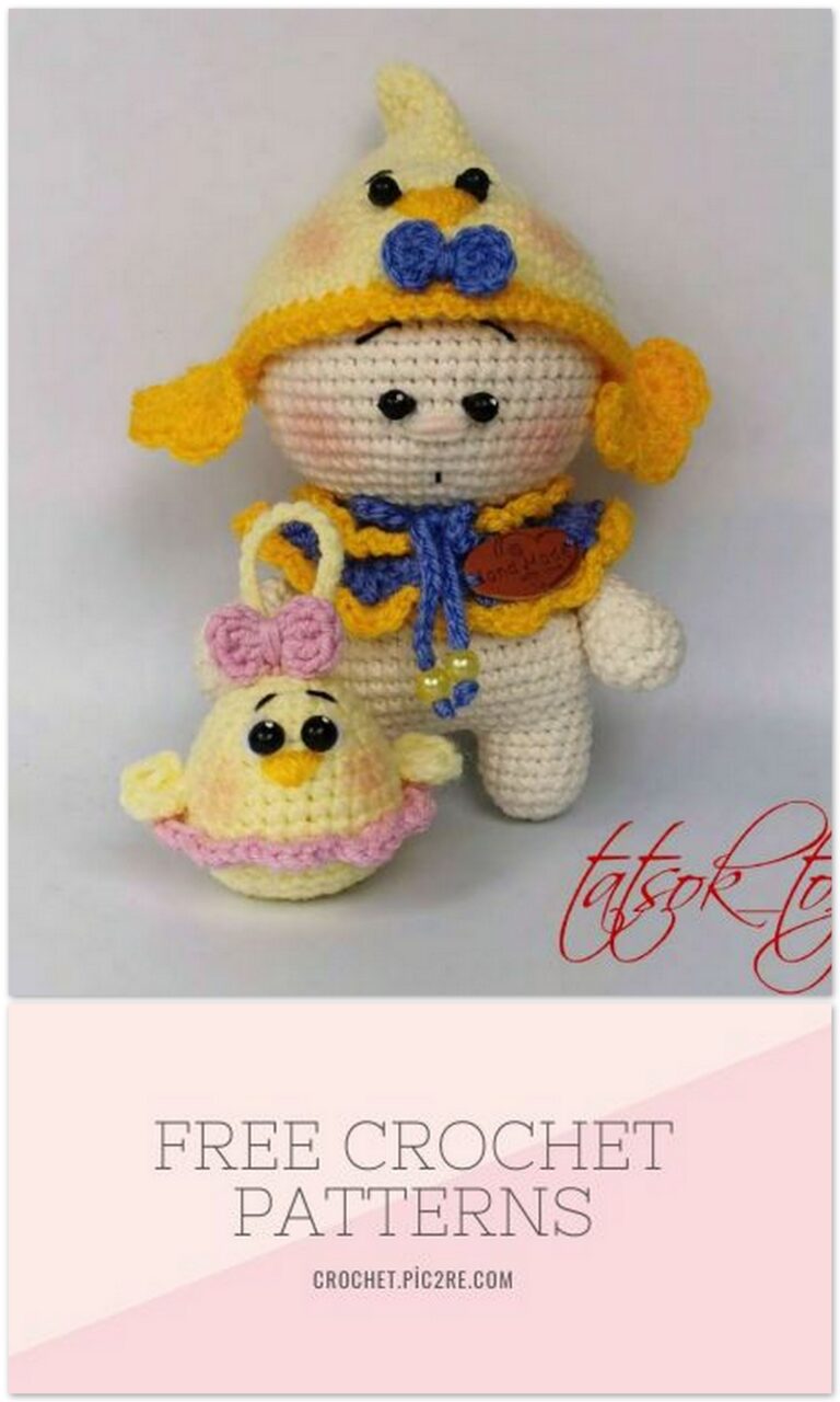 Amigurumi Baby Chicken Free Crochet Pattern